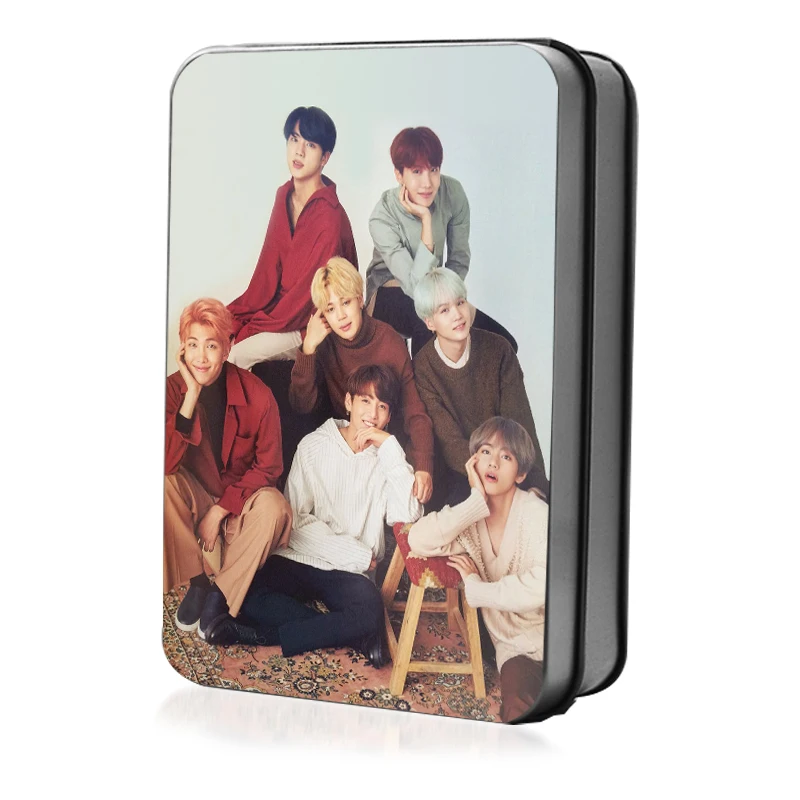

[MYKPOP]BTS JAPANESE MAGZINE NONNO Photo Card K-POP Paper Cards HD Polaroid Photocard 30pcs/set in Tin Box SA18040413