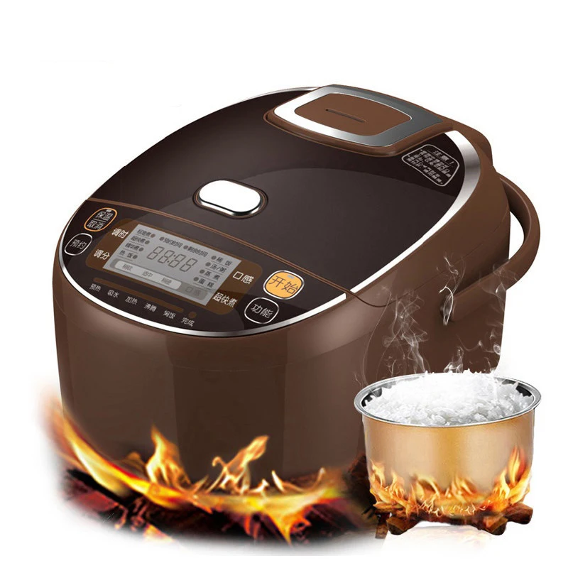 

Large capacity rice cooker reservation function fine pot removal lid 5L smart rice cooker
