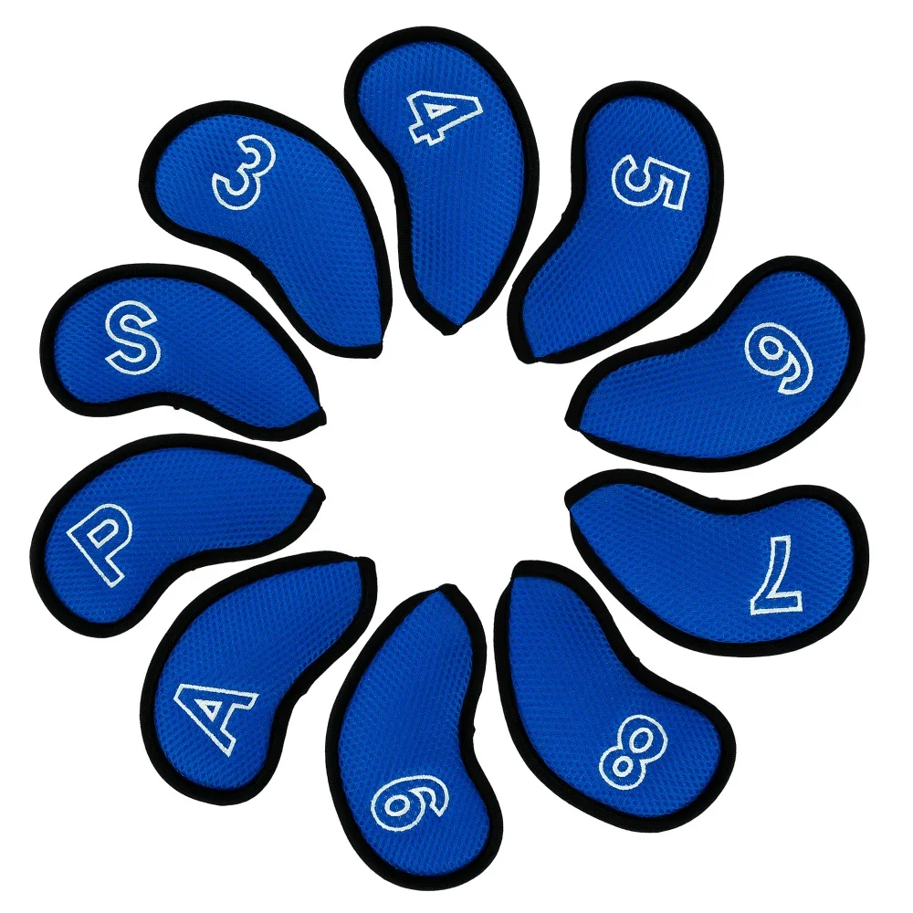 6003442 golf iron cover mesh blue (1)