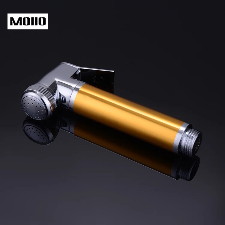 MOIIO hot new product brass toilet spray hand held bidet sprayer muslim shower hygienic spray Dias  bidet rinse works