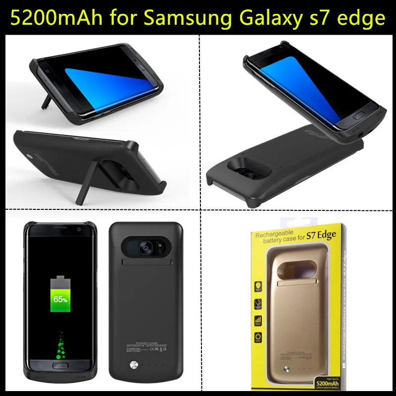 Ультра тонкий портативный резервный внешний аккумулятор зарядное устройство чехол power Bank для samsung Galaxy S6/S6 egde/S6 edge plus/S7/S7 Edge чехол