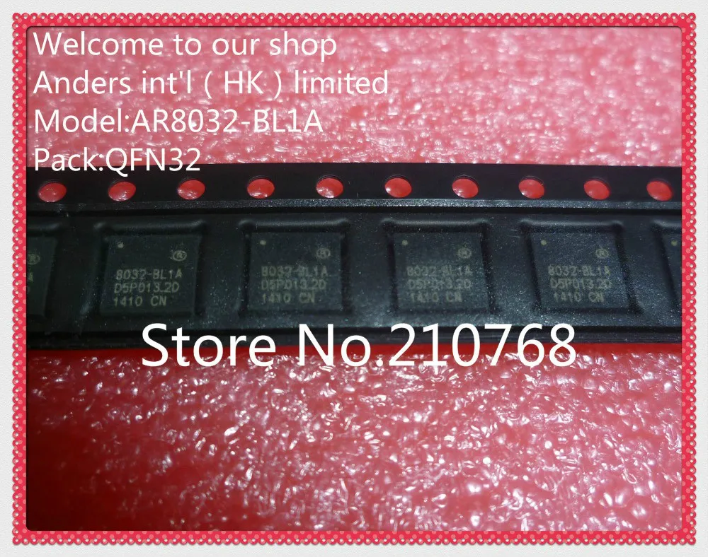 50 шт./лот AR8032-BL1A AR8032 AR8032BL1A QFN32 | Электронные компоненты и принадлежности