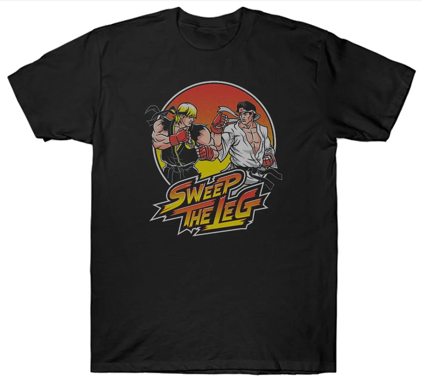SWEEP THE LEG T SHIRT KARATE KID FILM MOVIE 100% Cotton Short Sleeve O-Neck Tops Tee Shirts Fashion 2018 Top Tee Mens s-3xl