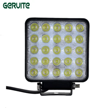 

10PCS 75W 25x 3W 7500 LM Car 12-24V LED Light Bar LED Work light Flood Spot fog Light led car for Boating Hunting Fishing