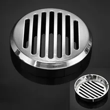 Best Price 3.5inch Motorcycle Chrome ABS Round Slotted Grille Car Horn Cover Fir For Honda Cruiser Best Price 3.5inch Motorcycle Chrome ABS Round Slotted Grille Car Horn Cover Fir For Honda Cruiser