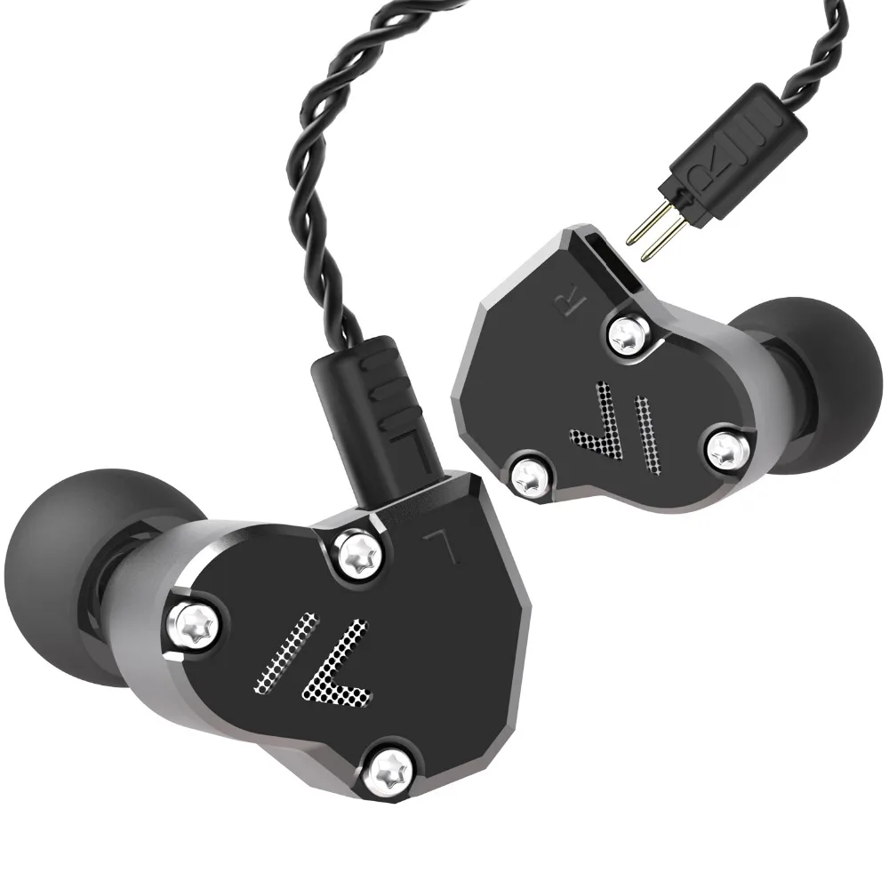 

Revonext QT2s 2DD+1BA Hybrid In Ear Earphone HIFI DJ Monitor Running Sport Earphone Earplug Headset Earbud Upgraded QT2