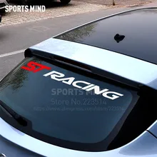 Спорт ум ST racing автомобилей автомобиля стикеры Наклейка автомобиль Стайлинг для Ford Focus Ranger Kuga Mondeo Fiesta внешние аксессуары