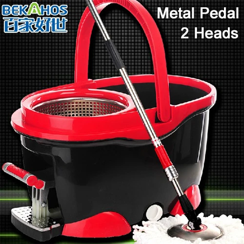 Permanent Miljard Nebu Best Spin Mop The Original & Patented Spin - 360 Degree Spinning Mop &  Bucket/ Spin Cycle 2 Heads - Mops - AliExpress
