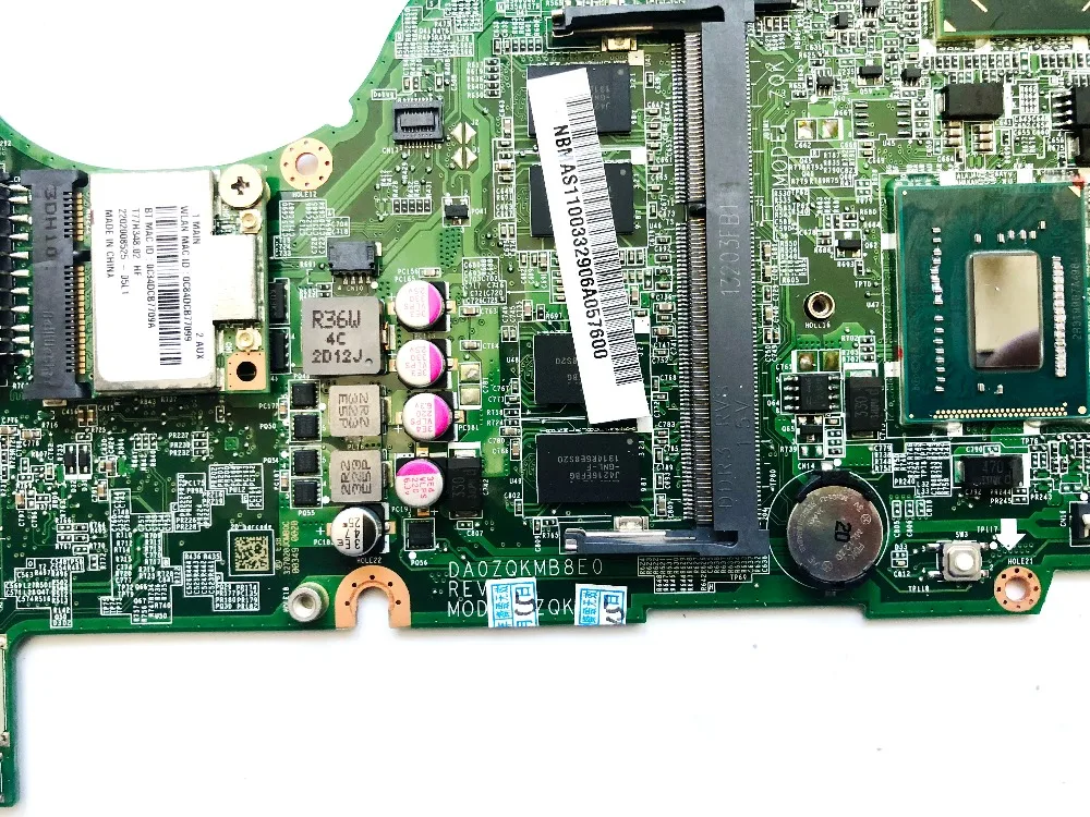  Original for ACER V5-472G laptop motherboardV5-472G I5-3337U 4GB GT740M 2GB DA0ZQKMB8E0 tested good