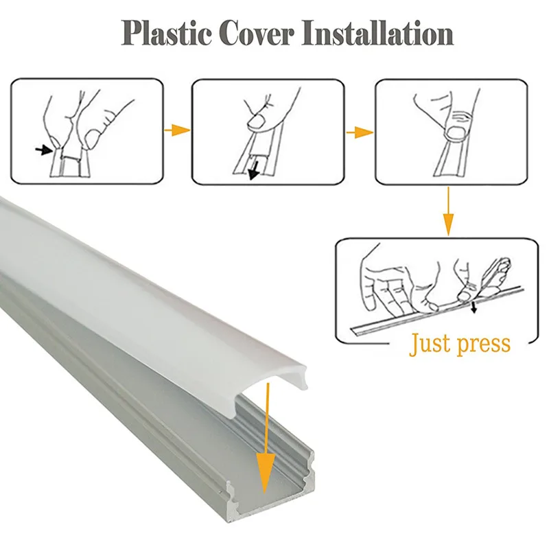 aluminium profile installation __