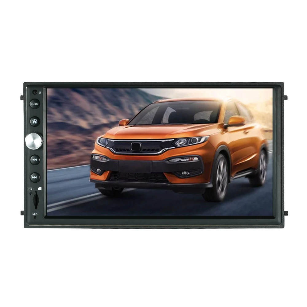 

Car Radio 2 Din 7" HD Touchscreen Car Multimedia Player With Remote Control For passat b6 b7 kia ceed rio 3 honda crv