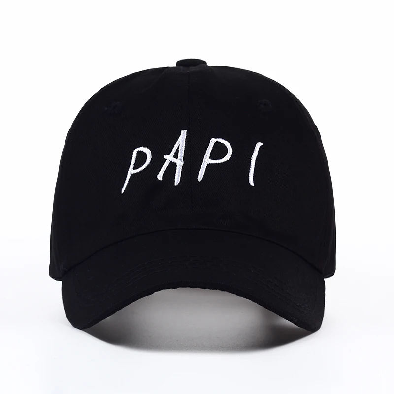 Voron Papi вышивка бейсболка Мужская Женская мода Papi DAD Cap хип-хоп Snapback кости шапки стиль 6