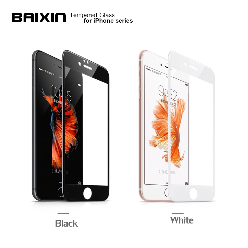 0.3mm Full Cover Screen Protector For iphone 5 5s 5c Se Premium Tempered Glass 6 6s plus Protective Film Explosion Proof | Мобильные