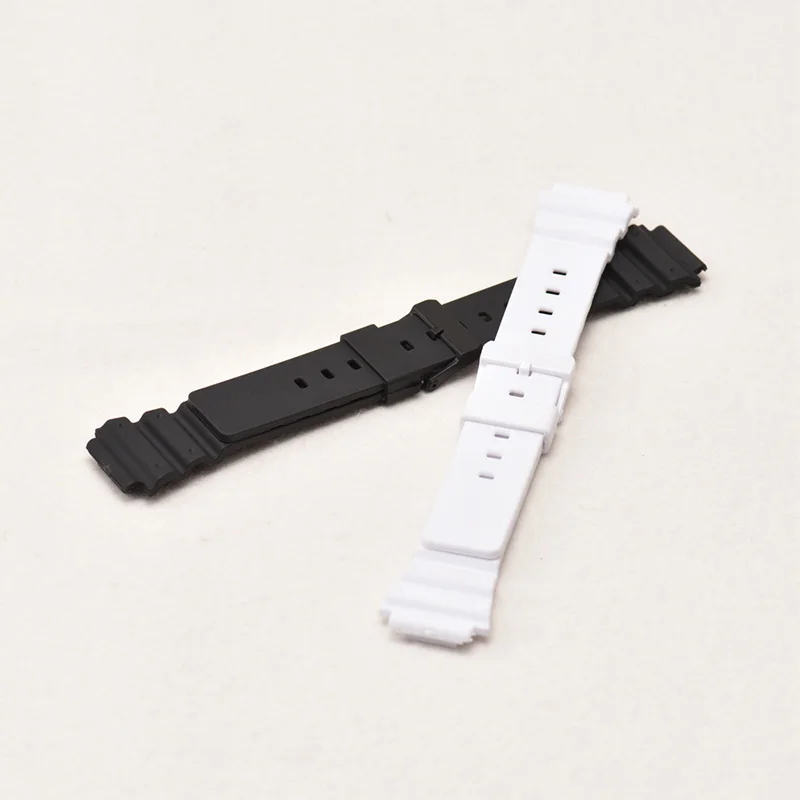 18mm ремешок силиконовой резинкой Для мужчин спортивный ремешок для Casio MRW-200H заменить электронный ремешок для наручных часов часы аксессуары