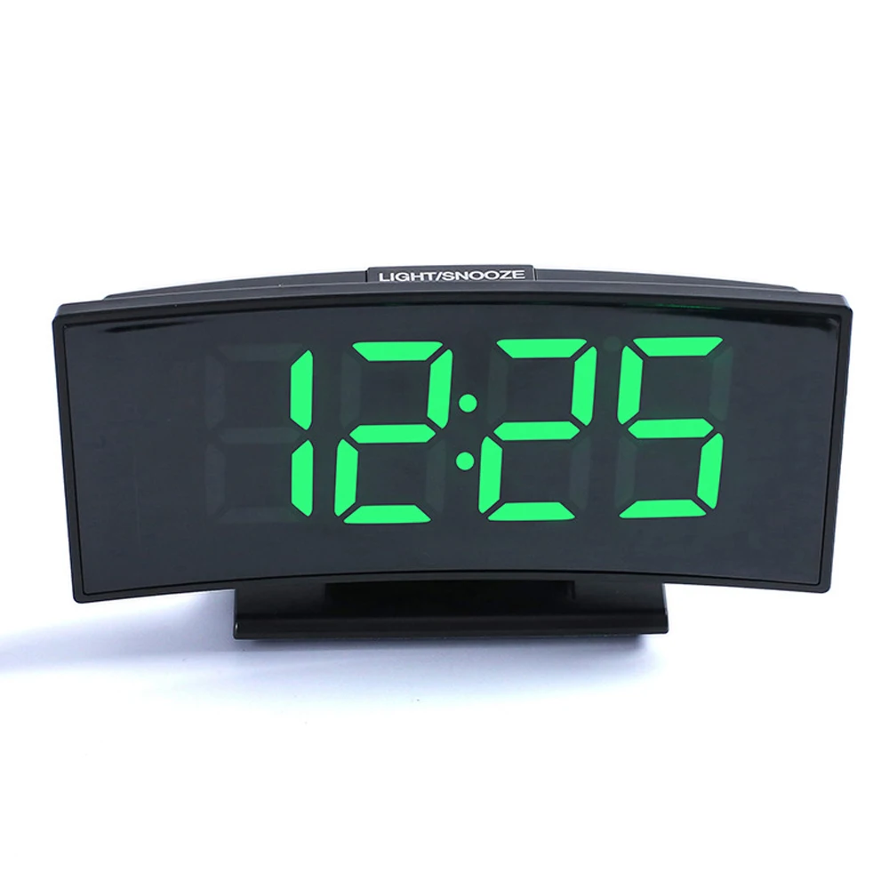 Многофункциональный 3 в 1 Цифровой термометр часы календарь светодиодный большой экран электронные настольные часы немой будильник с зеркалом