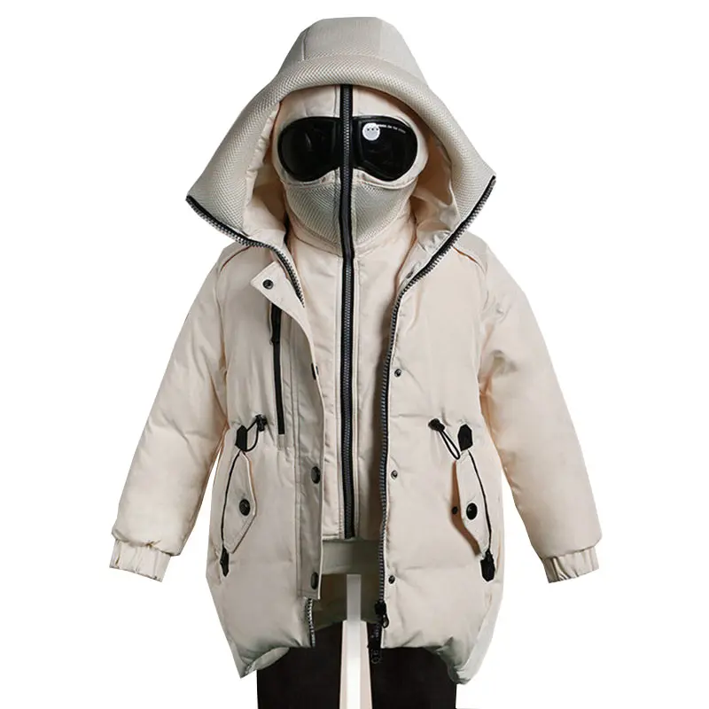 High quality Children's Winter Coats 2016 Baby Girls White duck Down