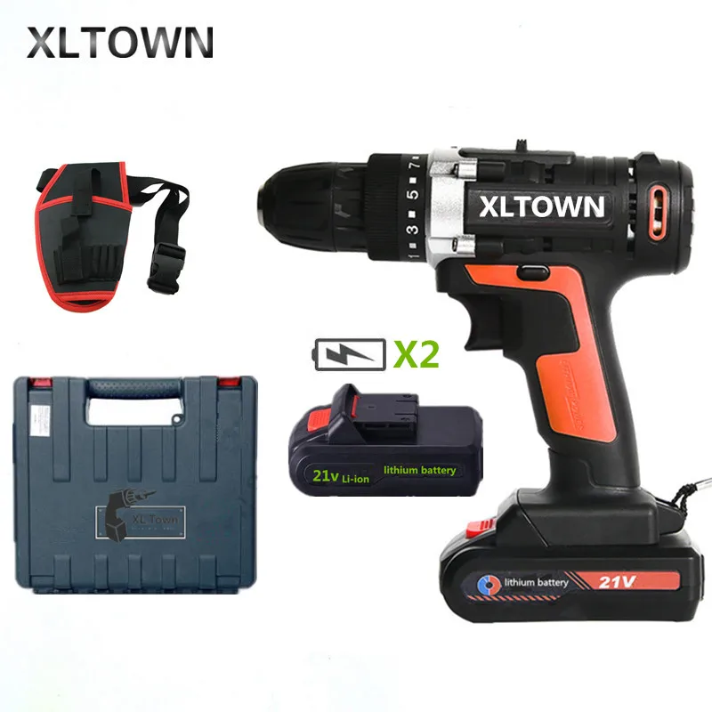 XLTOWN новая многофункциональная беспроводная электрическая отвертка 21 в с 2