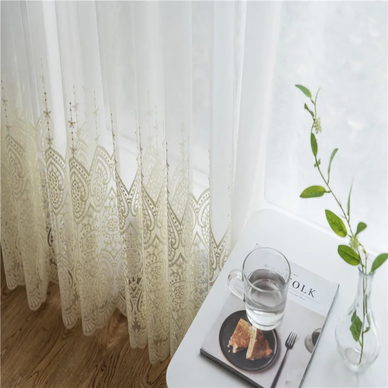 curtains gray