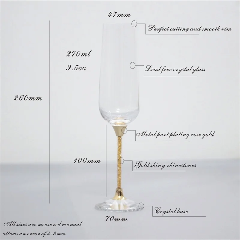 Модные свадебные бокалы для тостов, хрустальные бокалы для шампанского, для невесты и жениха, золотой стебель, бокалы для вина, подарки для питья, бокалы для вина