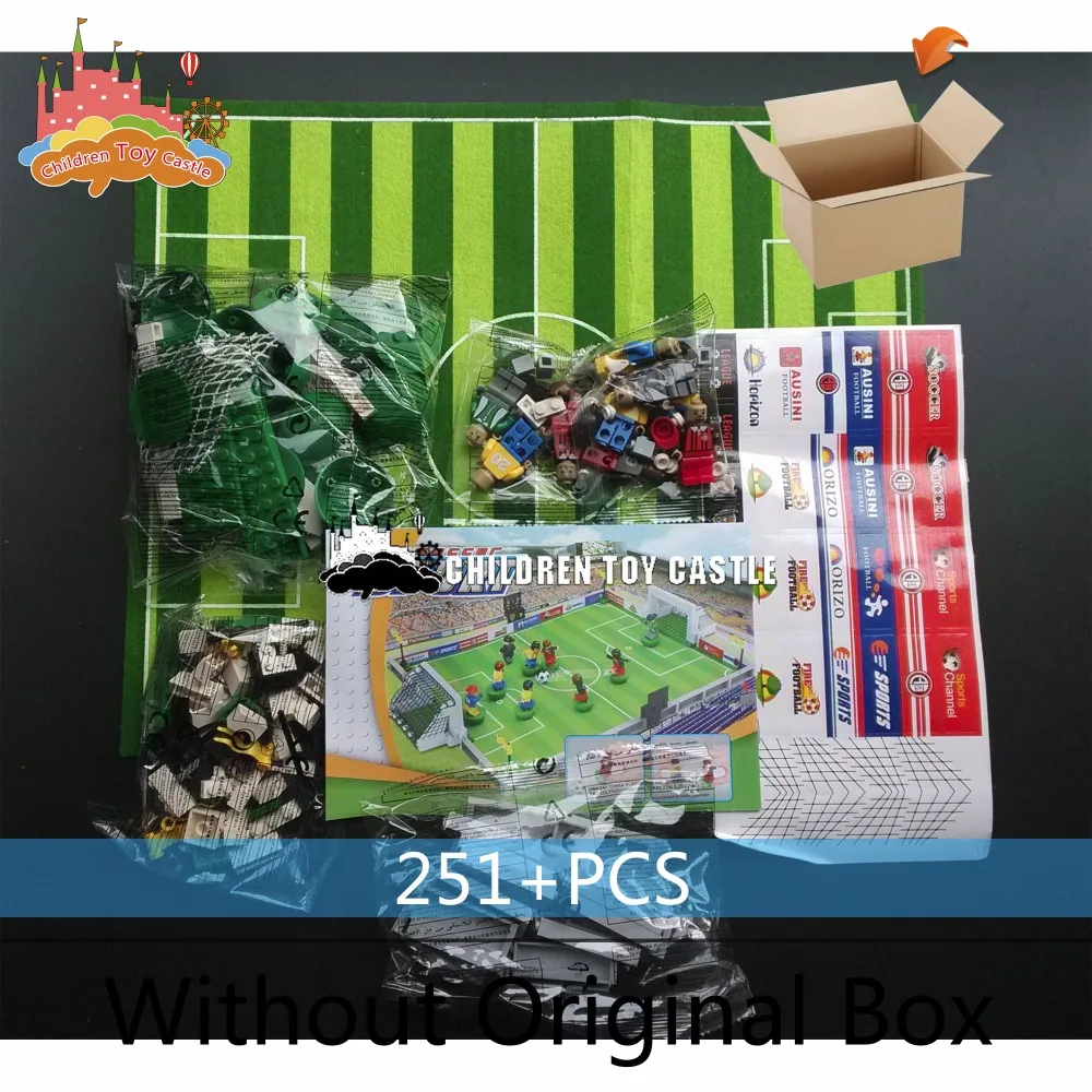 

NEW Brazil world cup football soccer Building Block Set 3D Construction Brick Toys Educational Block toy Compatible With legoe