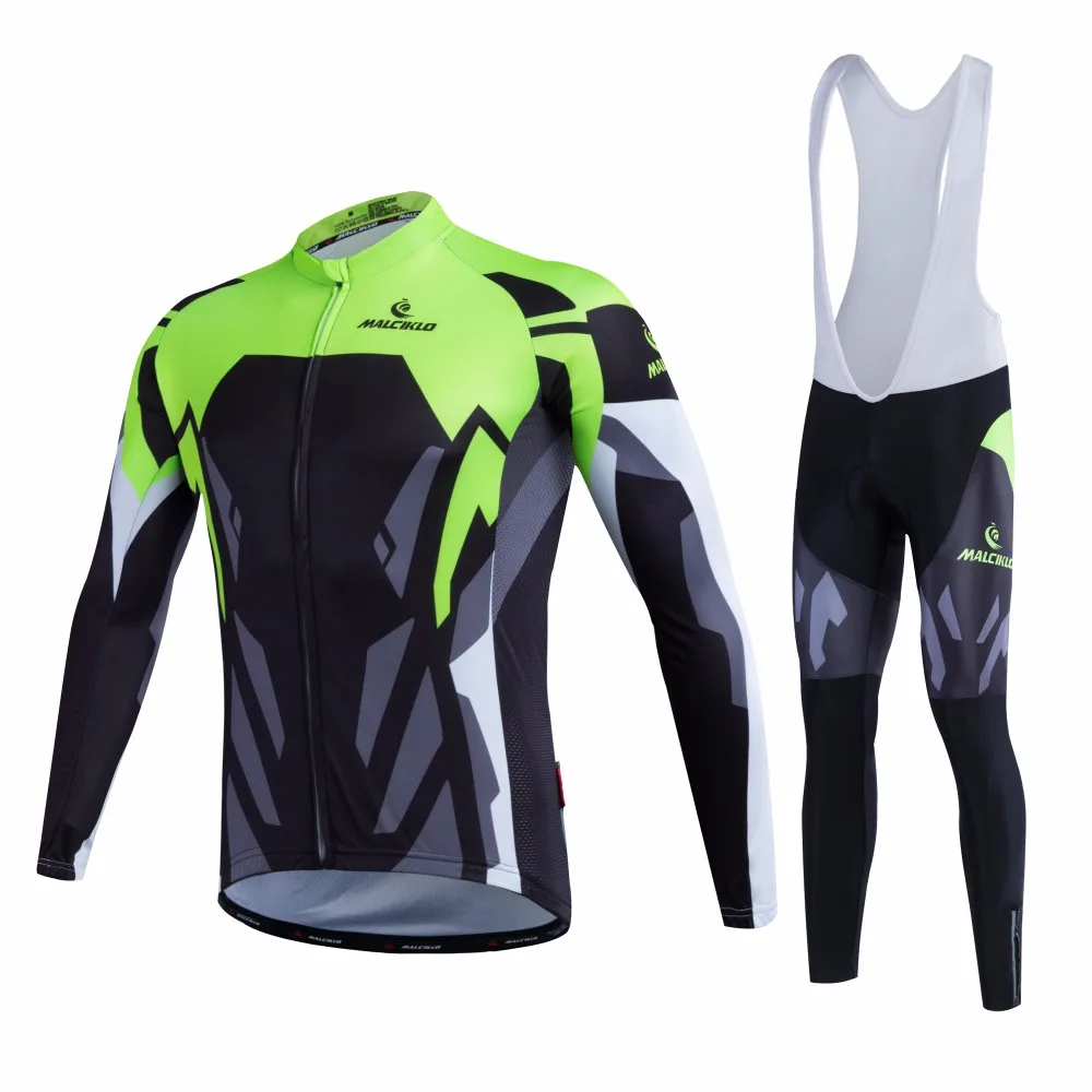 Malciklo 2017 Winter Thermal Fleece Cycling Jersey Set Maillot Ropa
