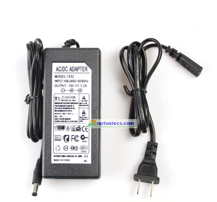 

Free Shipping Fujikura FSM-12S FSM-22S 12S 21S 22S charger adapter 19V 3.2A Fiber Optic Fusion Splicer power adapter