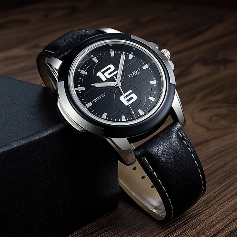 

New YAZOLE Men's Luminous Watches Waterproof Sport Watch Men Reloj Top Brand Men's Watch Clock saat relogio masculino Wristwatch