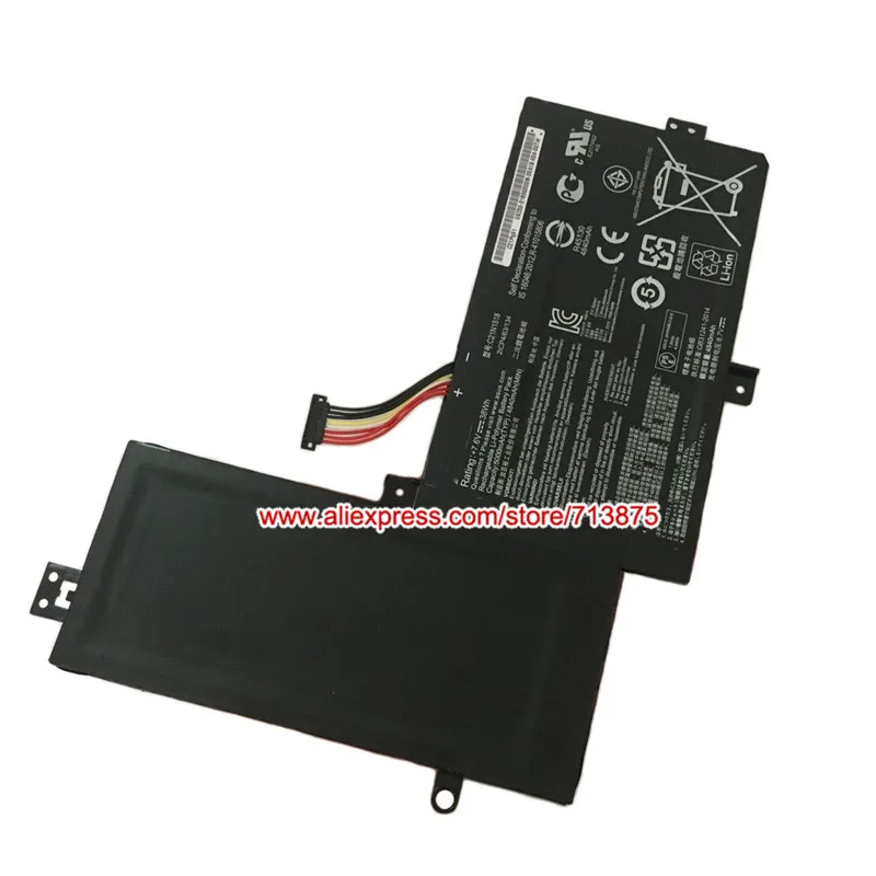 Genuine 7.6V 38Wh C21N1518 Battery For Asus TP501UQ TP501 TP501UA VivoBook Flip Genuine 7.6V 38Wh C21N1518 Battery For Asus TP501UQ TP501 TP501UA VivoBook Flip