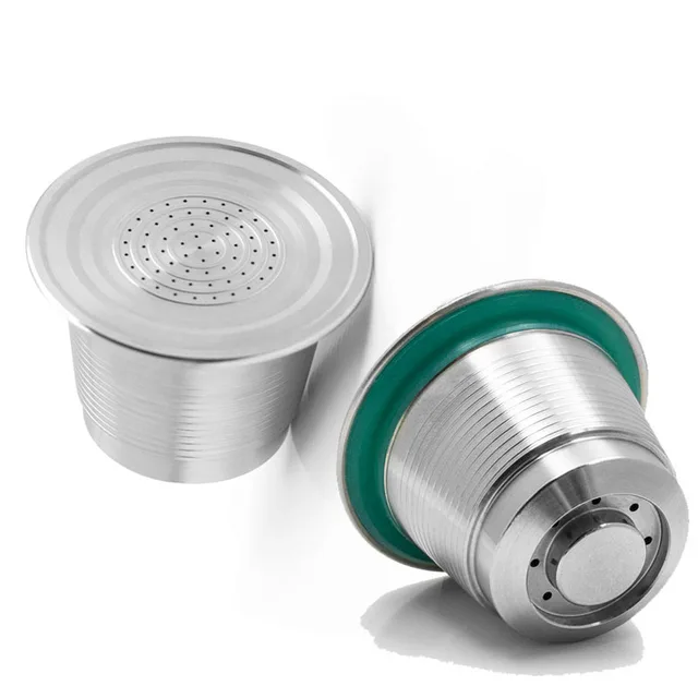 Special Price Coffee Capsule Filter Round Hole Dripper Stainless Steel Reusable Coffee Filter For Nespresso 2nd Generation Coffee Machine