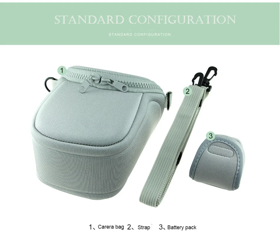 Camera Cover Case Bag for Canon EOS M3 M M2 M3 M6 M M10 SX520 SX400 SX410 SX420is SX500 SX510 SX530 SX540HS With Shoulder Strap drone backpack