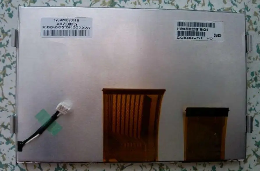 C058GW01 V0 ЖК-дисплей Экран дисплея Панель