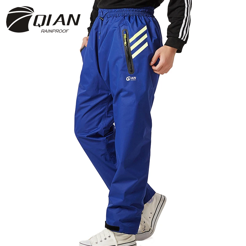 QIAN RAINPROOF Impermeable Raincoat Women/Men Rain Pants