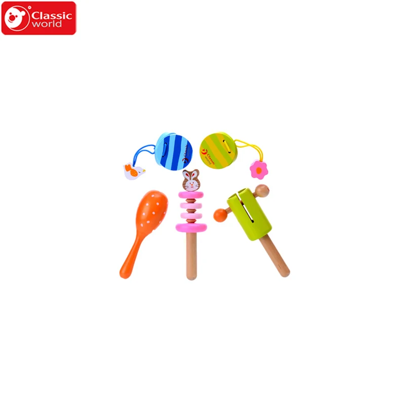Classique Monde Musique Ensemble En Bois Rythme Musical Instrument Bebe Jouet Musical Pour Les Enfants Instrument De Musique Learnning Jouet Aliexpress