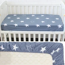 Простыня для детской кроватки из чистого хлопка, простыня для Новорожденные реквизиты для фотографии, матрас для детской кроватки, постельное белье, защита