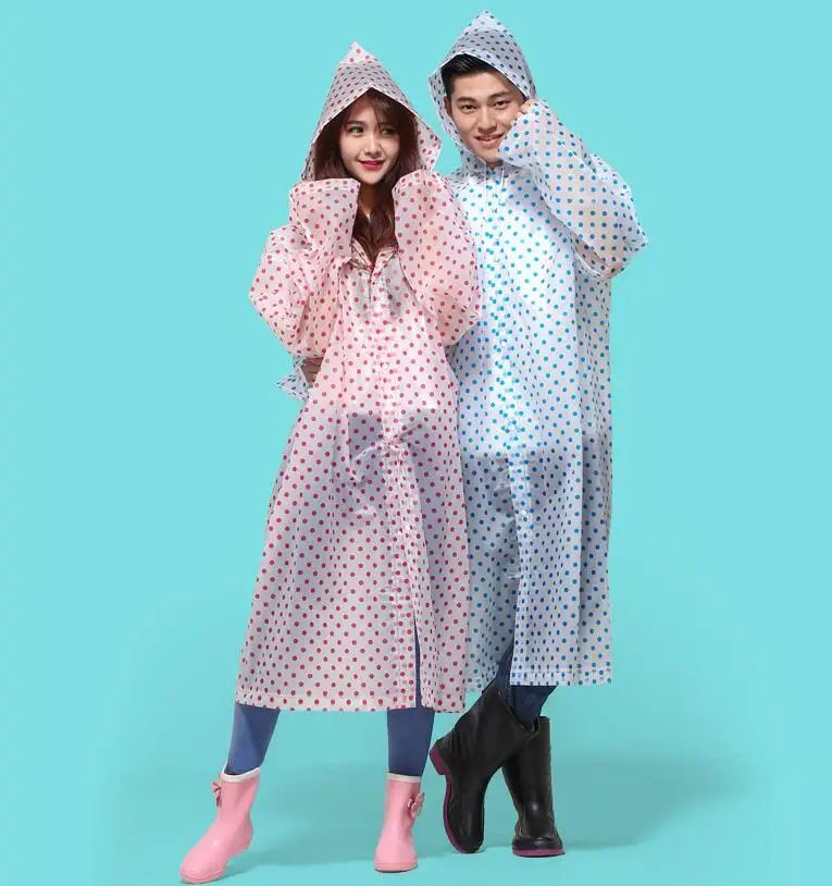 7.Rain jacket Chlidren adult student man women EVA Environment Raincoat Rainwear Waterproof Poncho Tour Transparent girl rain coat