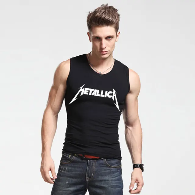 Buy metallica band tank top camisa metallica tanks