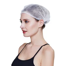 Одноразовые колпачки из нетканого материала для ресторана и столовой Пылезащитная и дышащая крышка