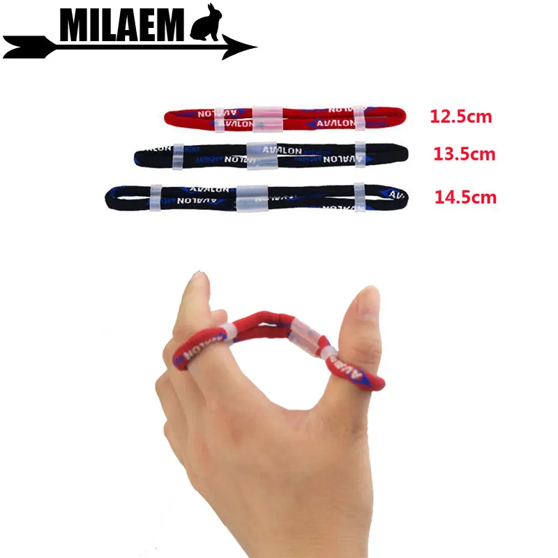 1PC Archery Bow Finger Sling Adjustable Finger sling For Recurve And