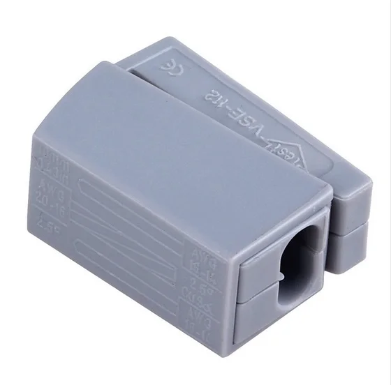 

10Pcs Transparent Universal Compact Wire Wiring Connectors Bevindingen 8 Pin Conductor Terminal Block Lever MKVSE-108 Wago China