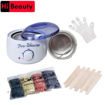 

Brazilian Epilator Wax Heater Pot Wax Machine Kit Waxing Depilatory Cream Bean Bikini Hair Removal Tools Hot Wax Set Face Body