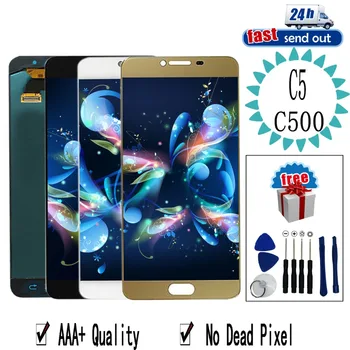 

5.2'' AMOLED LCD For SAMSUNG GALAXY C5 LCD Display C5000 Touch Screen Tested Digitizer Assembly