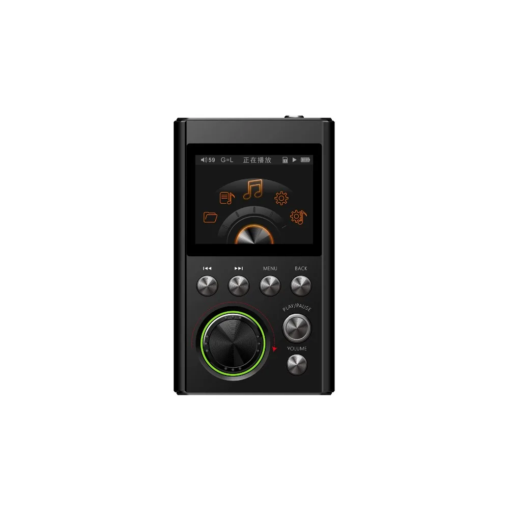 SHMCI C5 MP3 HIFI DSD Профессиональный MP3 HIFI музыкальный плеер Поддержка усилителя для наушников ЦАП wm8965 DSD256 с OLED Zishan DSD