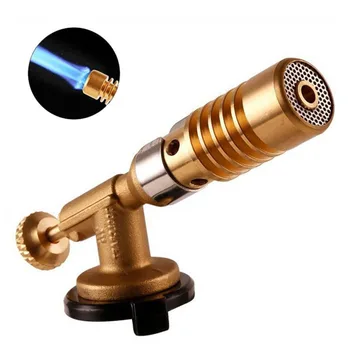 

Gas Torch Flame Gun Blow Torch Copper Flame Butane Lighter Heating Welding For Outdoor Camping BBQ equipment