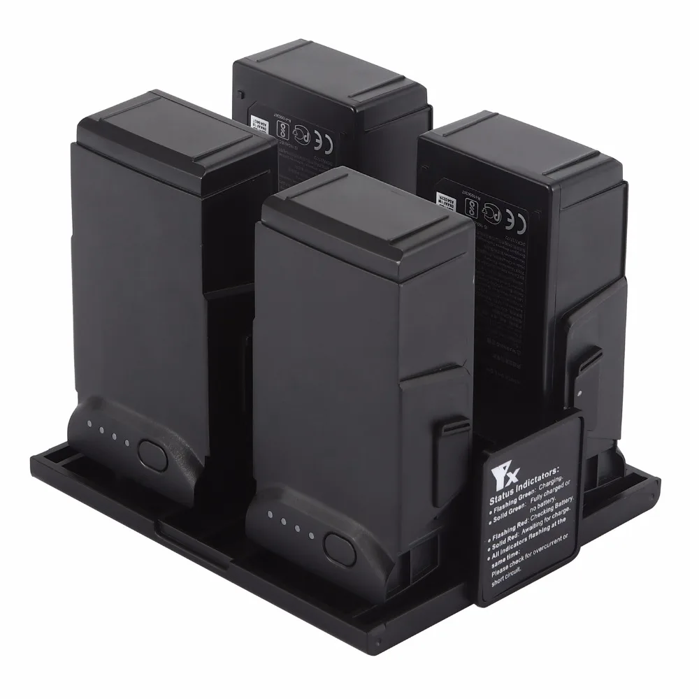 Pаспродажа 4 в 1 портативный беспилотный аккумулятор зарядное устройство для DJI Mavic Air конвертер батарея зарядка концентратор Смарт зарядное устройство...