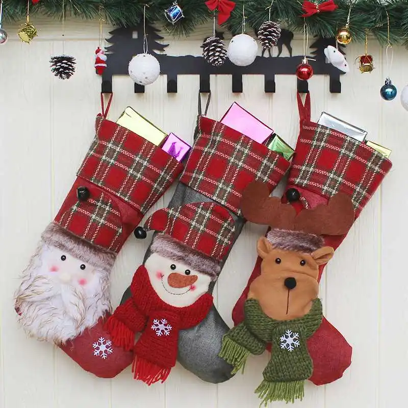 

Christmas Gifts Christmas Socks Children Candy Bags Christmas Tree Decorations Home Christmas Party Decorations