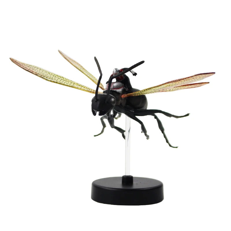 8cm Super Hero ANT MAN on Flying Ant Miniature Mini Toy PVC Action ... - 8cm Super Hero ANT MAN On Flying Ant Miniature Mini Toy PVC Action Figure MoDel Collection