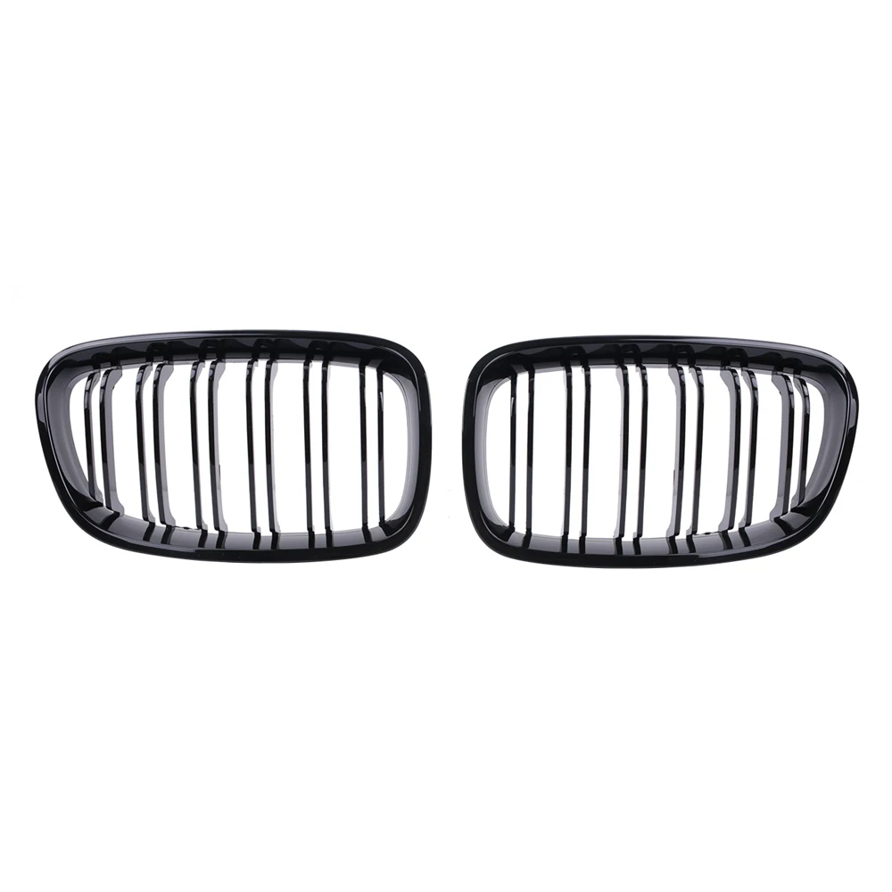 

Gloss Black Twin Slat Front Grille for BMW F20 F21 11-14