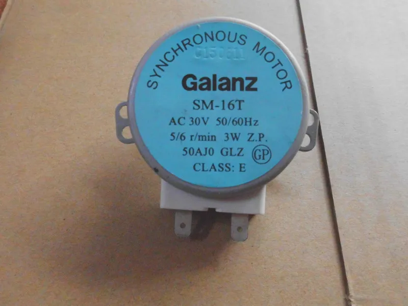 

SM-16T Microwave Oven Turntable Synchronous Motor AC 30V 3W 5/6RPM