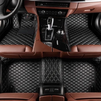 

SUNNY FOX Car floor mats for Nissan Tida Versa Sunny 5D all weather heavy duty car-styling carpet rugs floor liners(2004-)