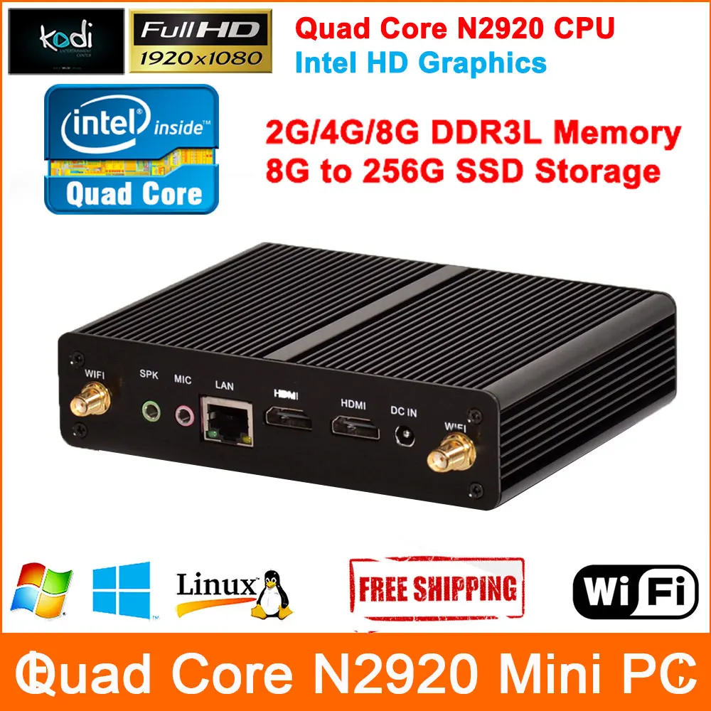 Prix pour Quad Core Mini PC Windows 7 Celeron N2920 Processeur Mini Ordinateur Full HD 1080 P sortie Barebone Mini-Ordinateur HDMI Computador Prix pour Quad Core Mini PC Windows 7 Celeron N2920 Processeur Mini Ordinateur Full HD 1080 P sortie Barebone Mini-Ordinateur HDMI Computador